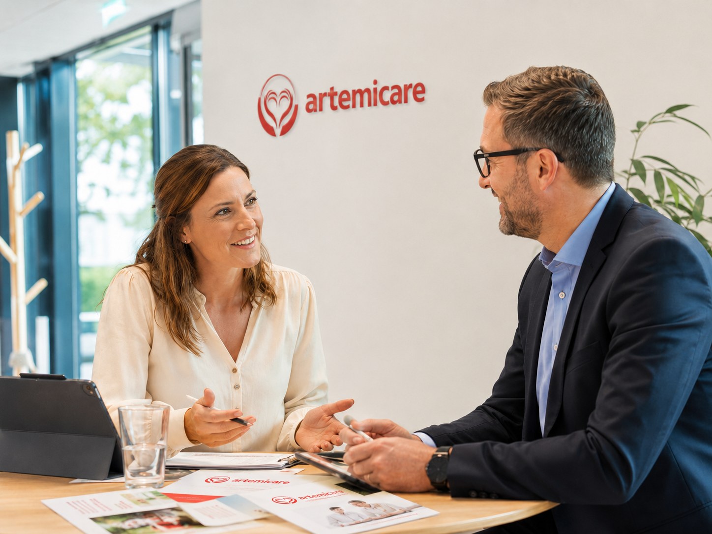 artemicare Gespräch mit möglichem Kooperationspartner